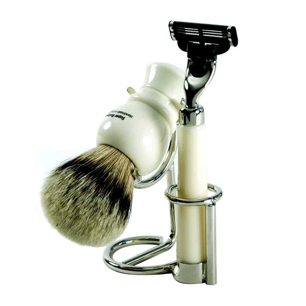 geo-trumper-universal-rasierst-nder-chrom-f-r-pinsel-und-mach3-fusion image 1