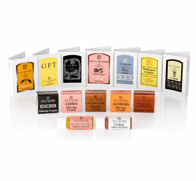geo-f-trumper-sample-pack-cologne-rasurcreme-probierset image 1