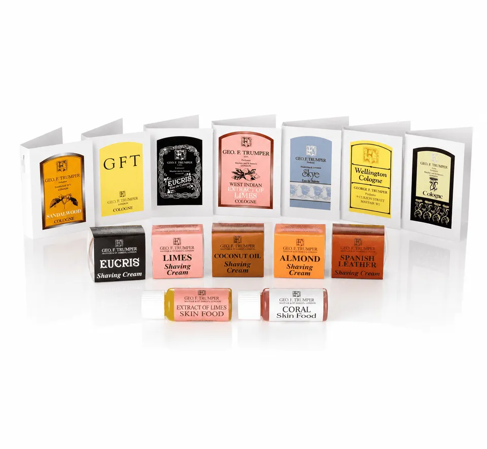 geo-f-trumper-sample-pack-cologne-rasurcreme-probierset image 1