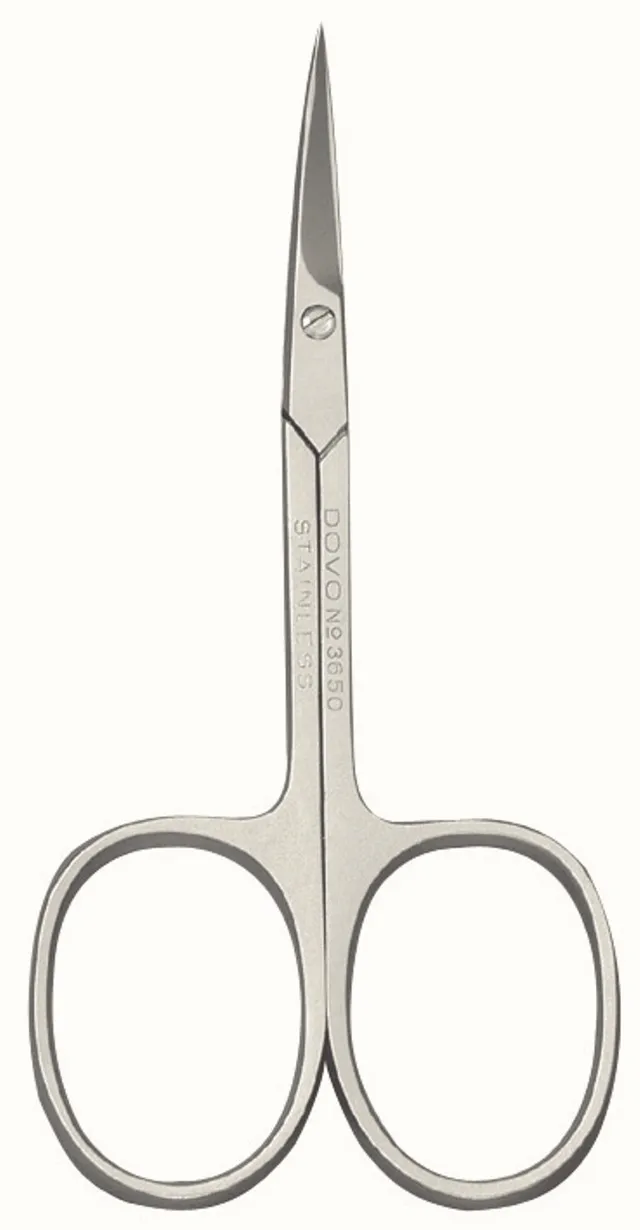 dovo-hautschere-3650-gebogen-9-cm-edelstahl-matt image 1