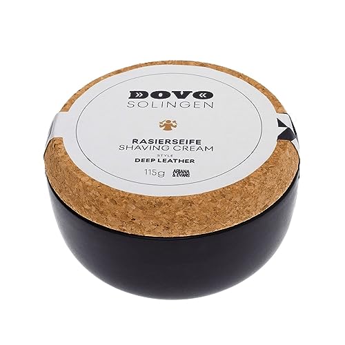 dovo-rasierseife-deep-leather-im-steingut-tiegel-mit-naturkork-deckel image 5