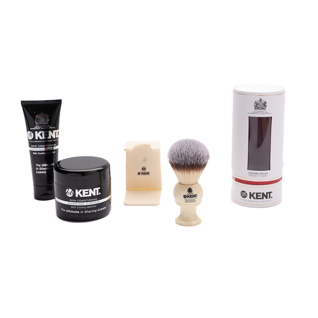 kent-the-shaving-edit-geschenkset-mit-bk4s-rasierpinsel-und-st-nder image 2