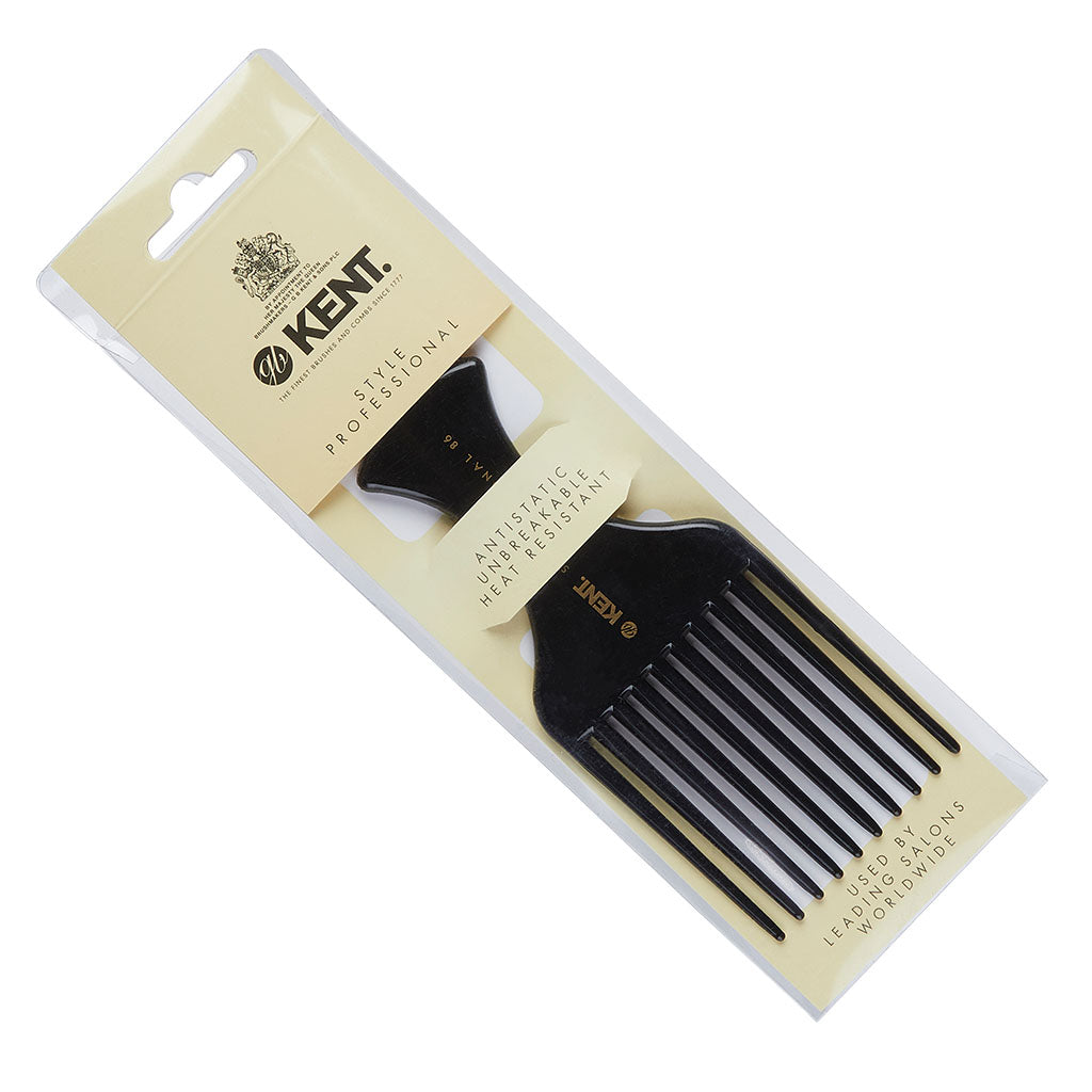 kent-spc86-afro-kamm-10-zinkig-hartgummi-140-mm-bestseller image 2