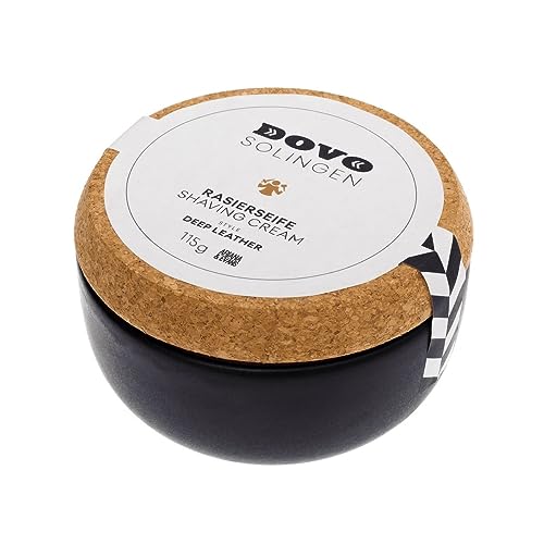 dovo-rasierseife-deep-leather-im-steingut-tiegel-mit-naturkork-deckel image 6
