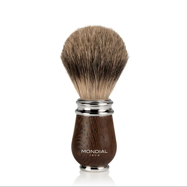 mondial-deluxe-weng-holz-rasierpinsel-mit-best-badger image 1