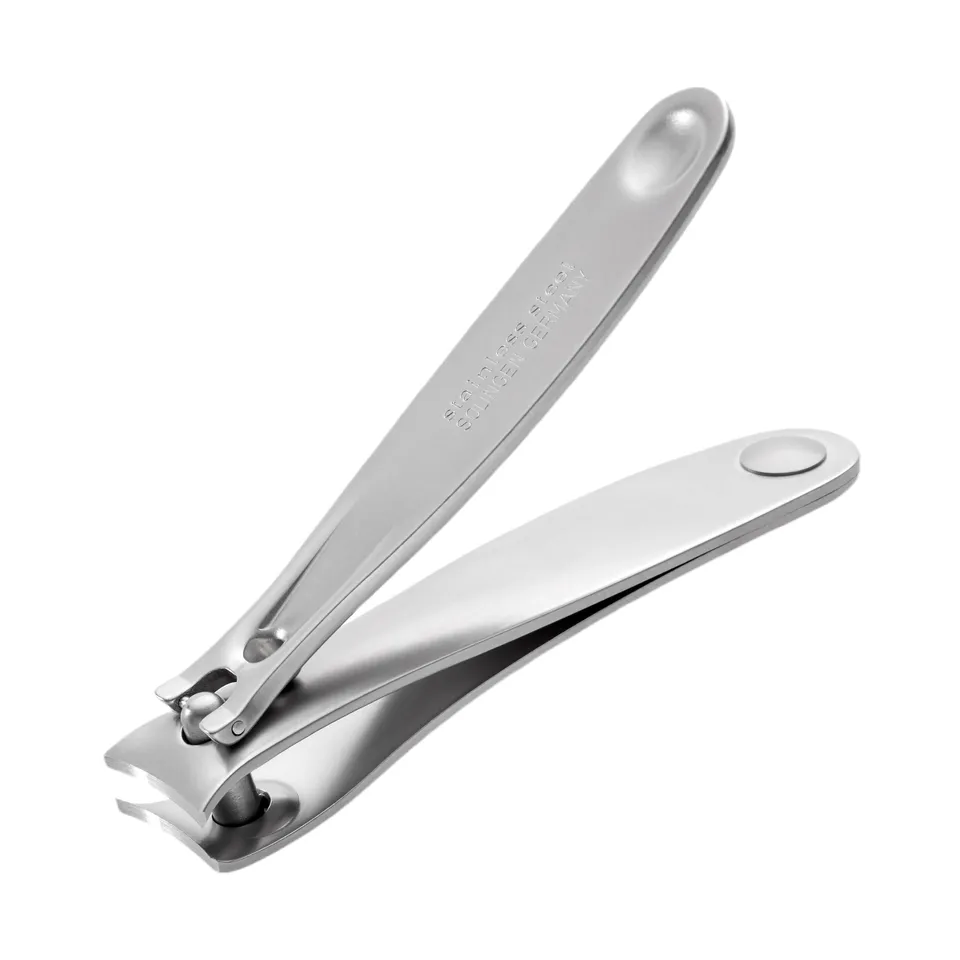 dovo-nagelknipser-504-gro-edelstahl-mit-schwarzer-lederstulpe image 1