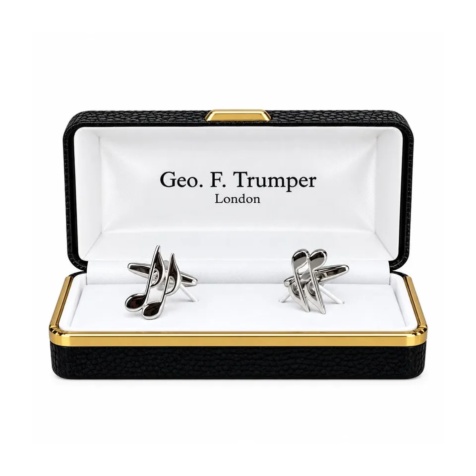 geo-trumper-noten-manschettenkn-pfe-mit-geschenkbox image 1