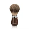 mondial-deluxe-rasierpinsel-weng-holz-best-badger-dachshaar image 1