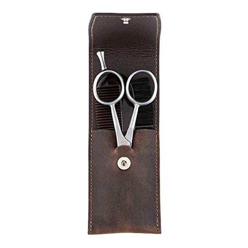 dovo-bartpflege-etui-1028-moustache-set-im-lederetui image 2