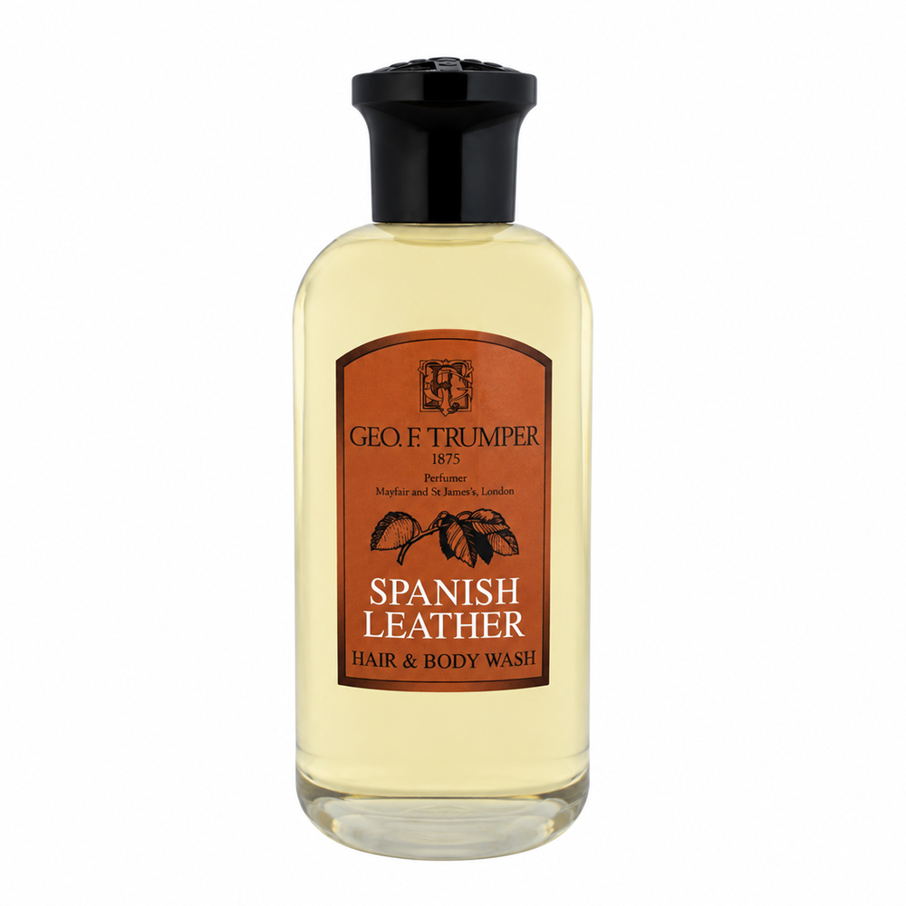 geo-trumper-spanish-leather-hair-body-wash-2-in-1-dusche-shampoo image 3