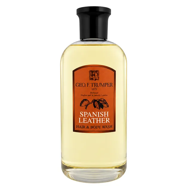 geo-trumper-spanish-leather-hair-body-wash-2-in-1-dusche-shampoo image 1