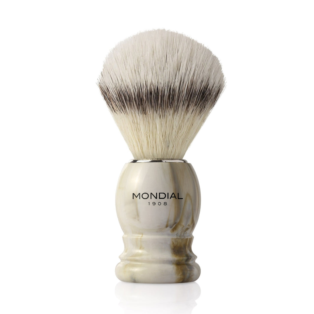 mondial-1908-boston-rasierpinsel-ecosilvertip-synthetic-wei-marmor image 1