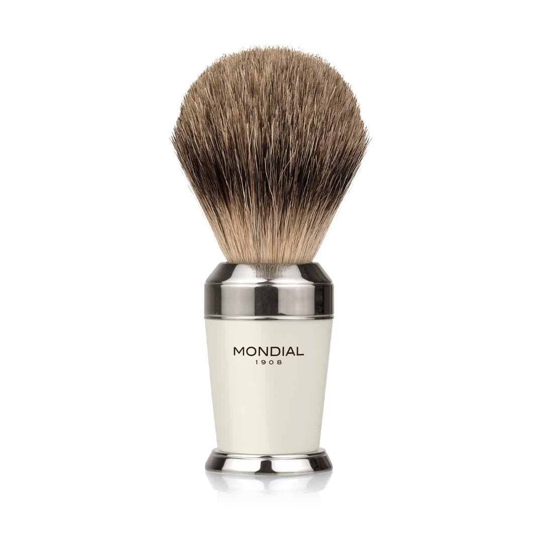 mondial-premium-rasierpinsel-wei-es-resin-super-badger-20-mm image 1