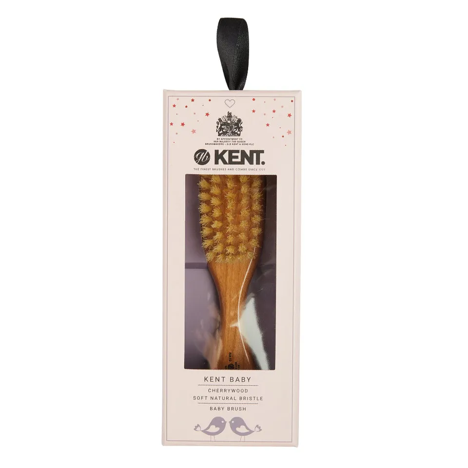 kent-ba10-baby-haarb-rste-kirschholz-extraweiche-wei-e-naturborsten image 1