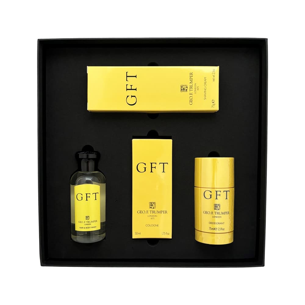 geo-trumper-gft-geschenkset-cologne-rasiercreme-deo-wash image 2