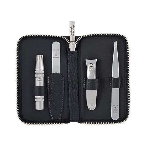 dovo-set-4-pflegeset-nagelschere-klipette-pinzette-feile image 8
