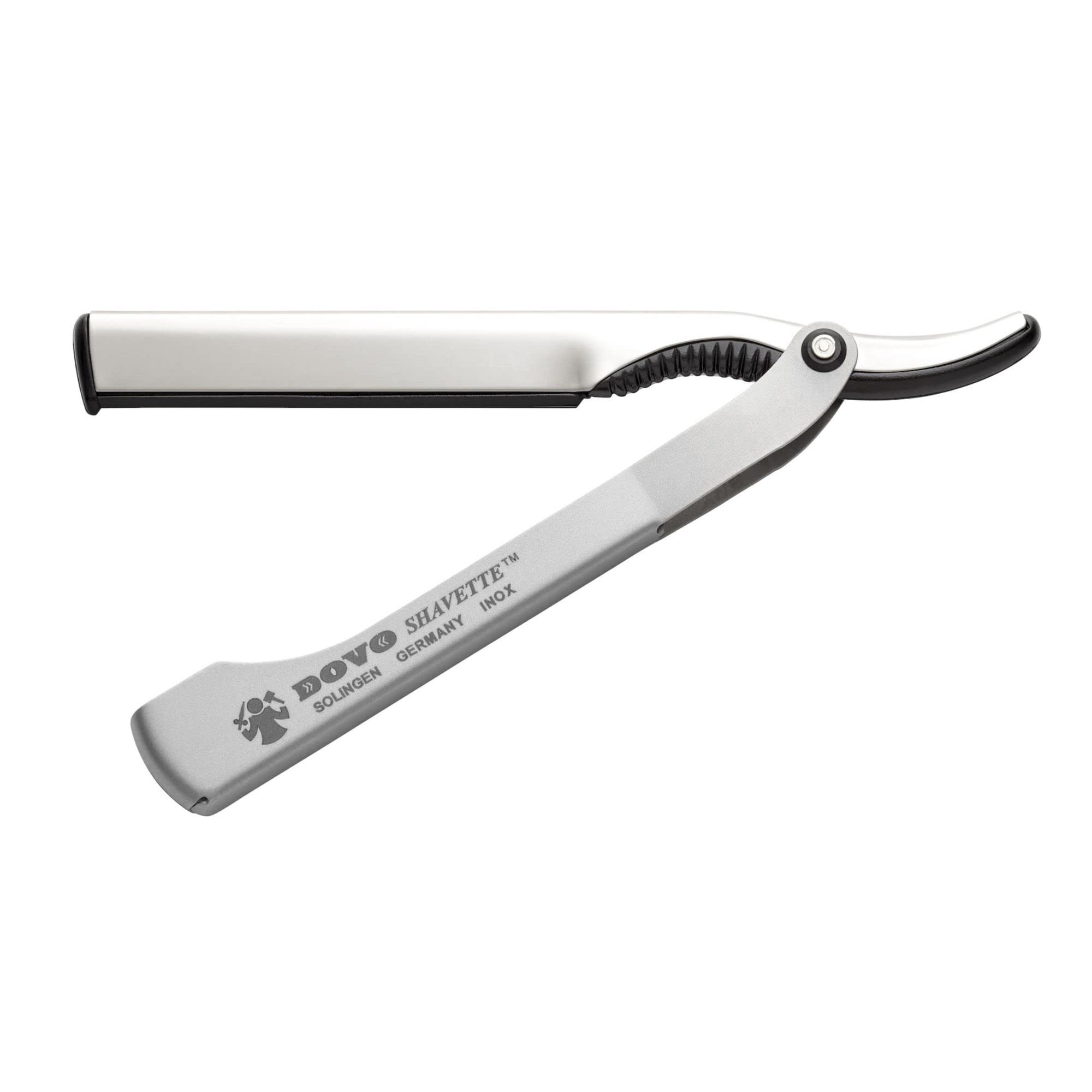 dovo-silber-shavette-rasiermesser-satin-finish image 1