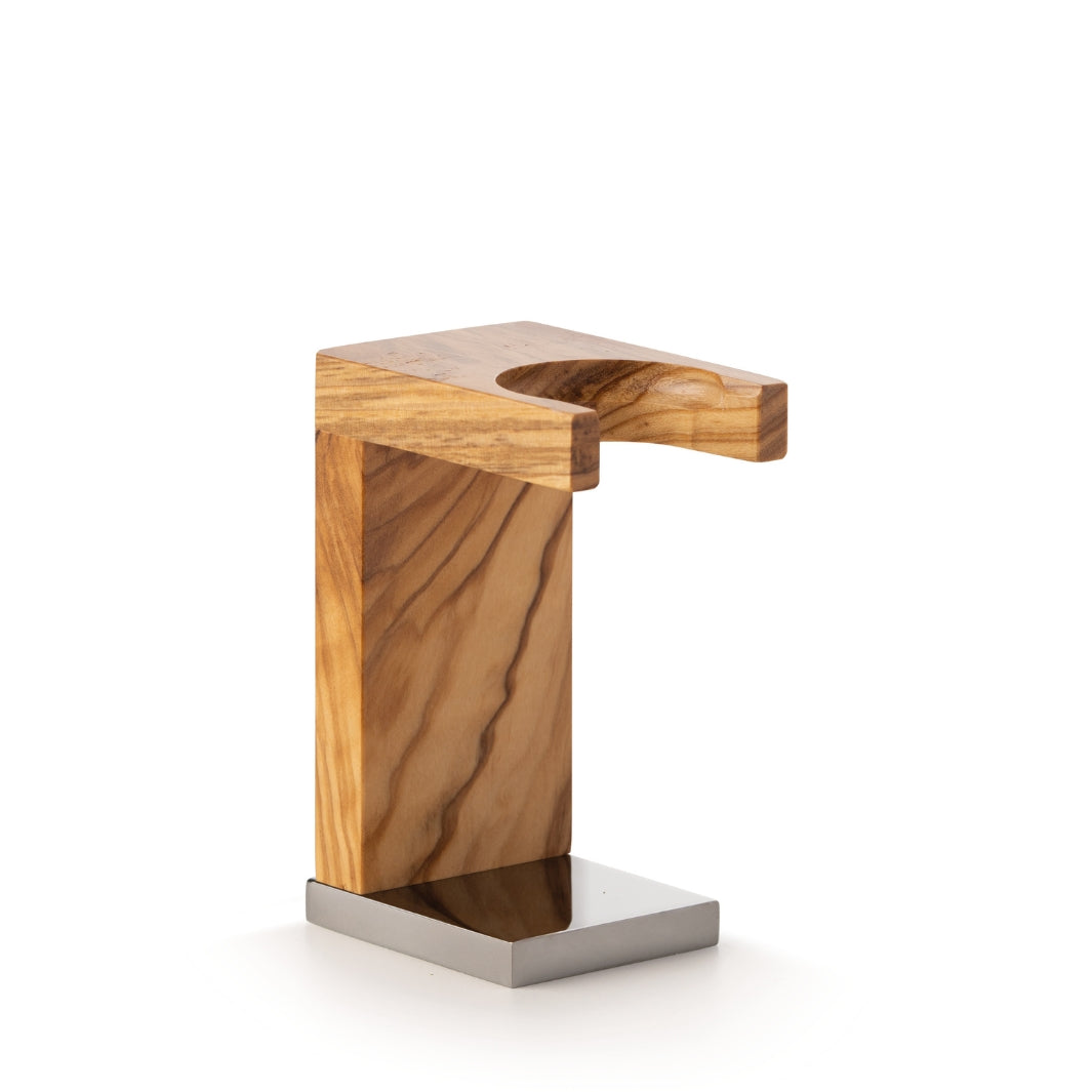 mondial-thor-rasierpinselst-nder-aus-olivenholz image 1