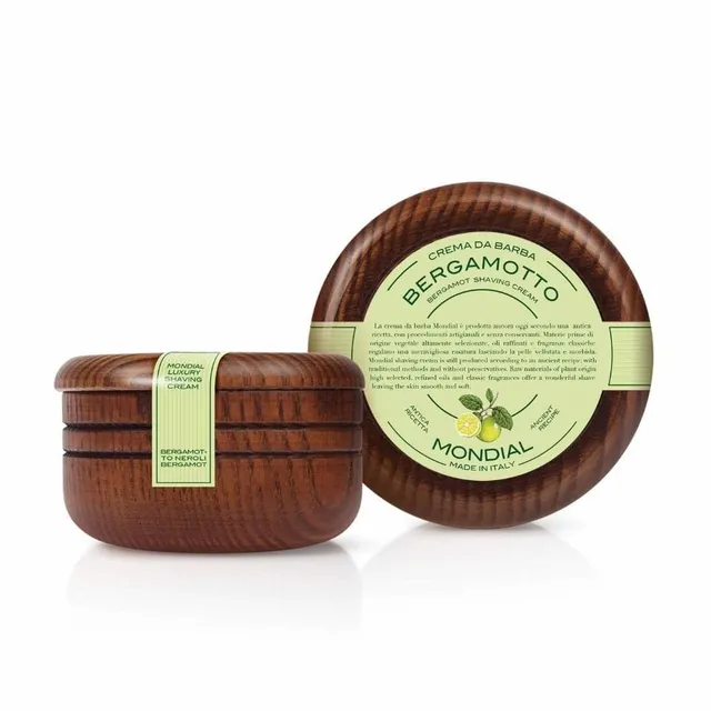 mondial-bergamot-neroli-rasiercreme-in-holzschale-140ml image 1