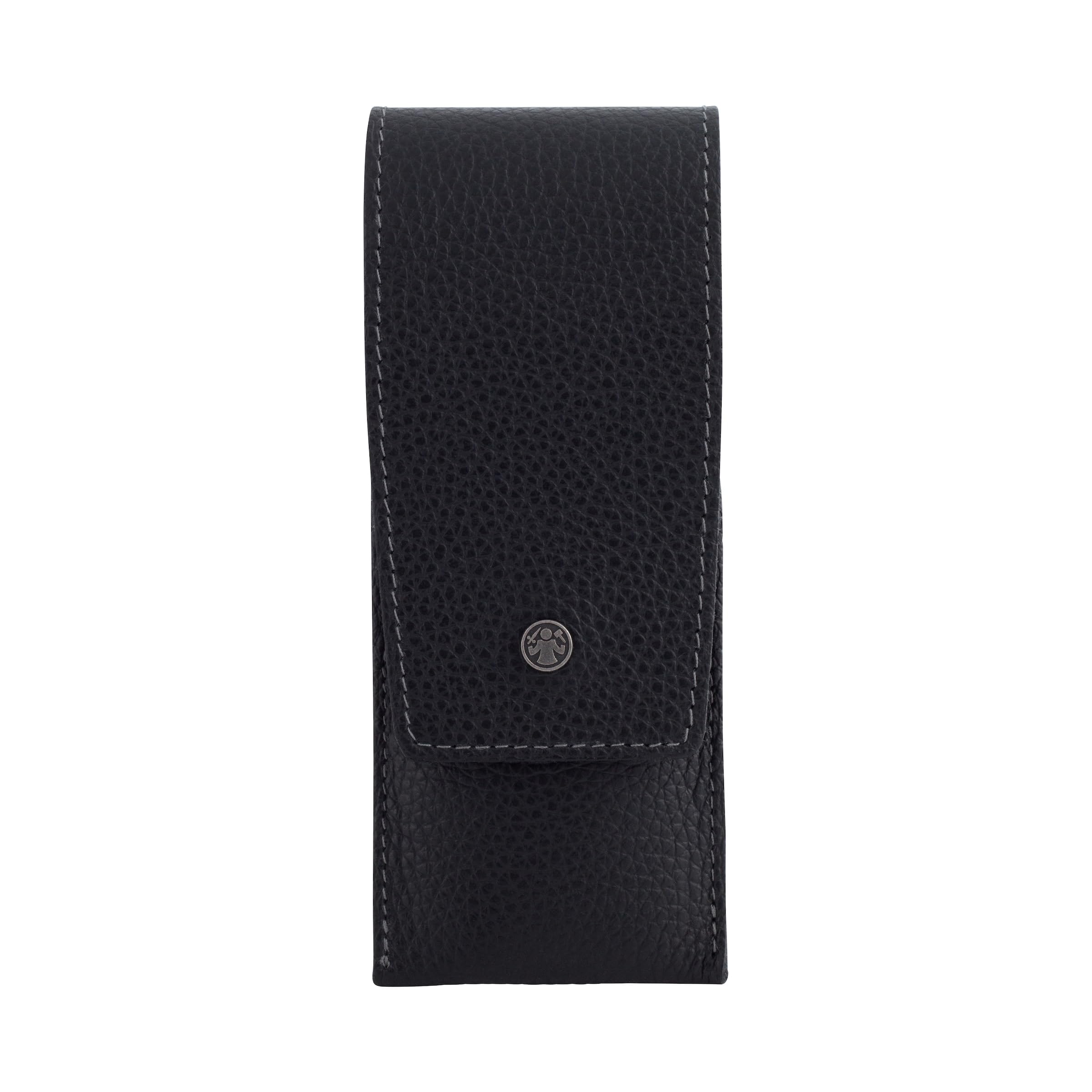 dovo-set-2-bartscheren-und-hornkamm-set-im-lederetui image 2