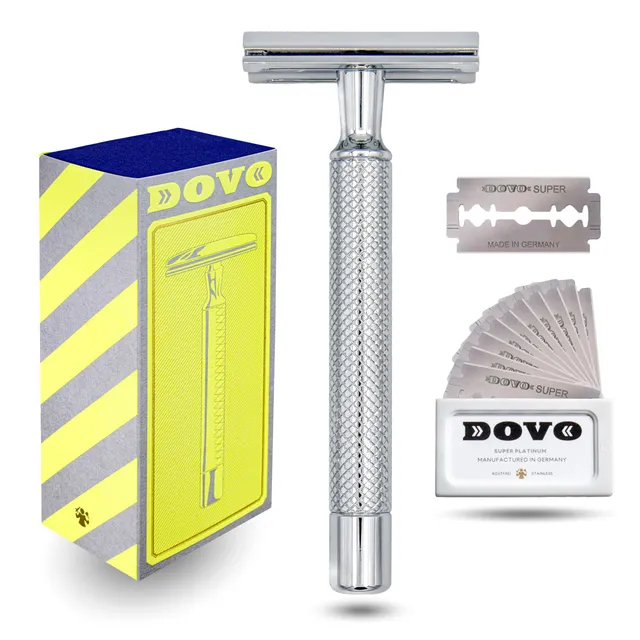 dovo-primo-rasierhobel-mit-griff-feines-muster-closed-comb image 1