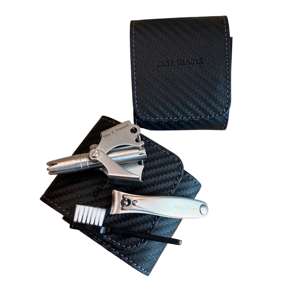geo-trumper-carbon-3-teiliges-pflegeset-manik-re-nasentrimmer-im-etui image 1
