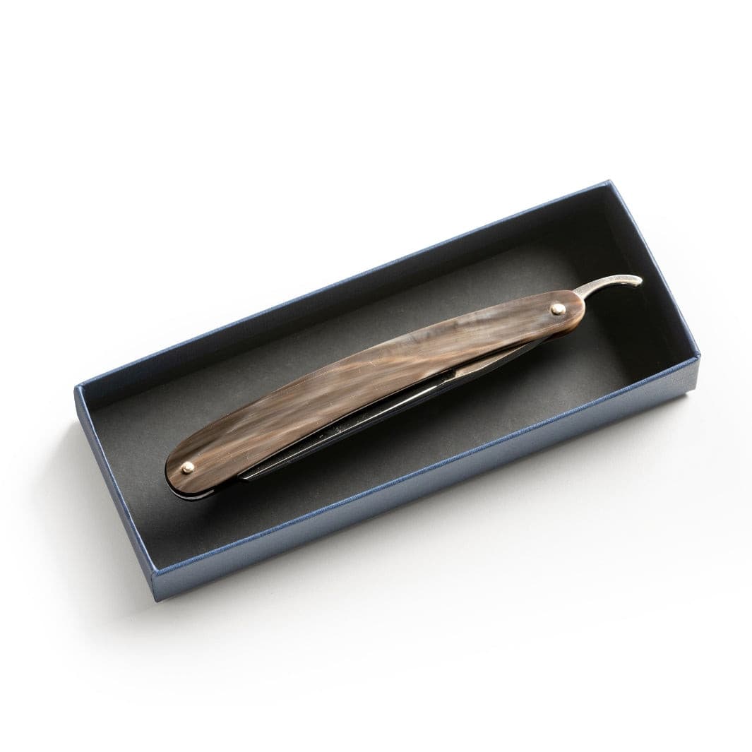 mondial-rasiermesser-mit-griff-aus-horn-und-solingen-klinge-5-8 image 2