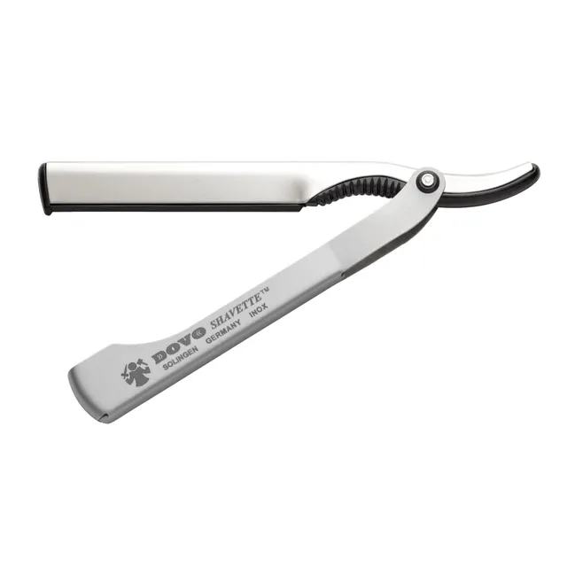 dovo-silber-shavette-rasiermesser-satin-finish image 1
