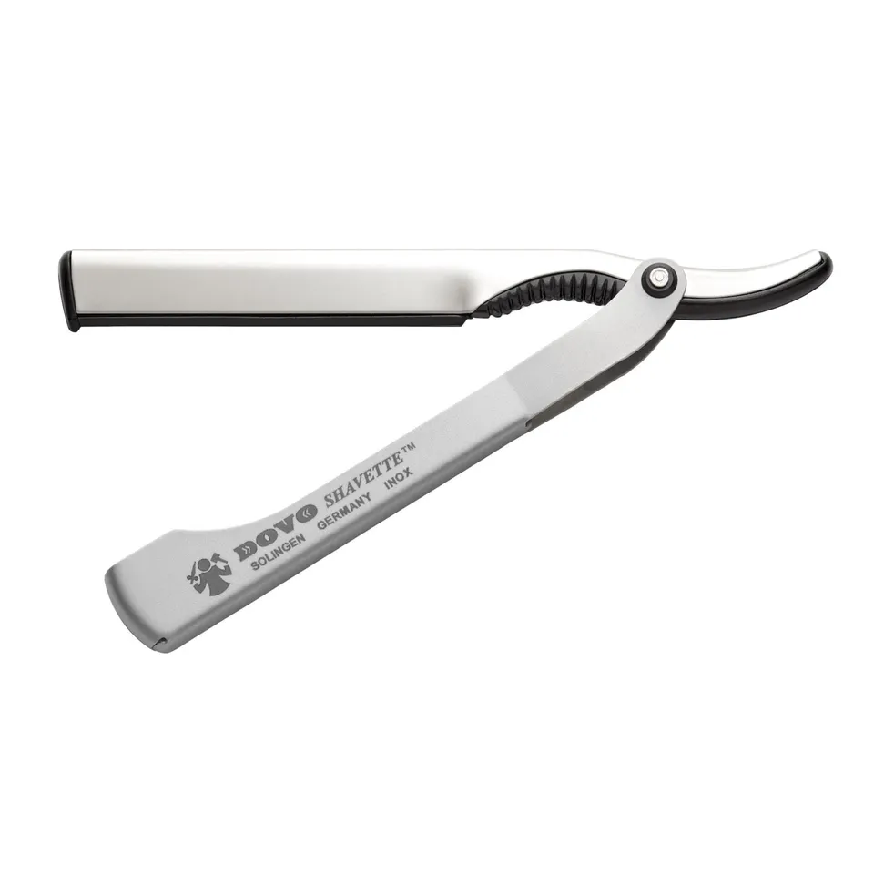 dovo-silber-shavette-rasiermesser-satin-finish image 1