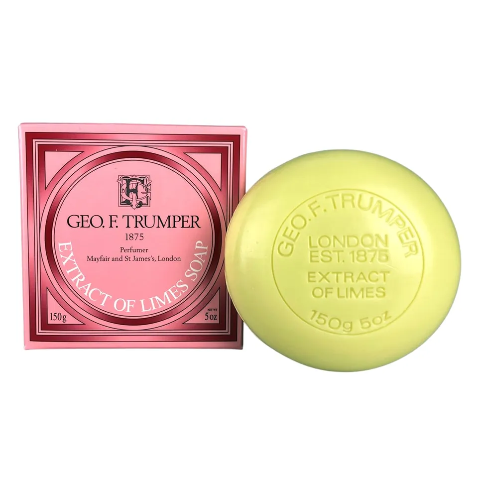 geo-trumper-extract-of-limes-bade-seife-150g image 1