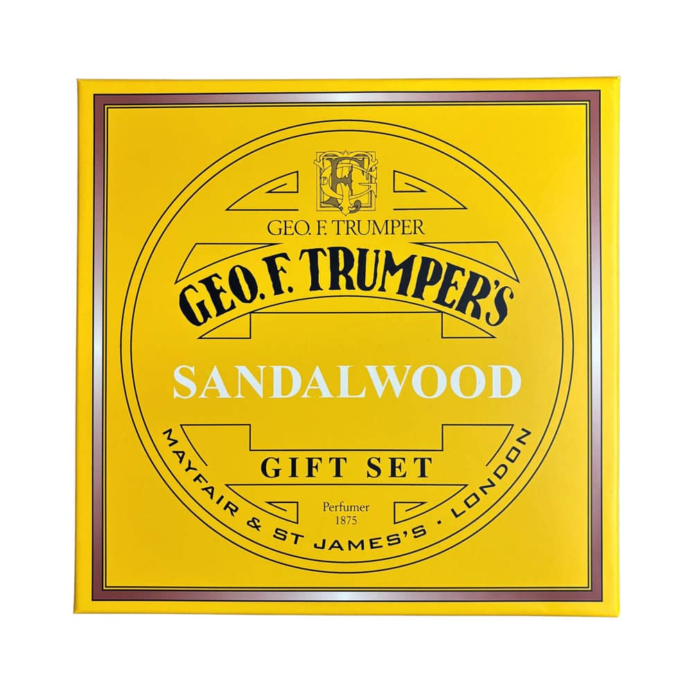 geo-trumper-sandalwood-range-gift-set-geschenkbox-mit-cologne-rasiercreme-wash-d image 1