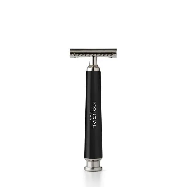 mondial-run-rasierhobel-black-resin-closed-comb-sicherheitsrasierer image 1