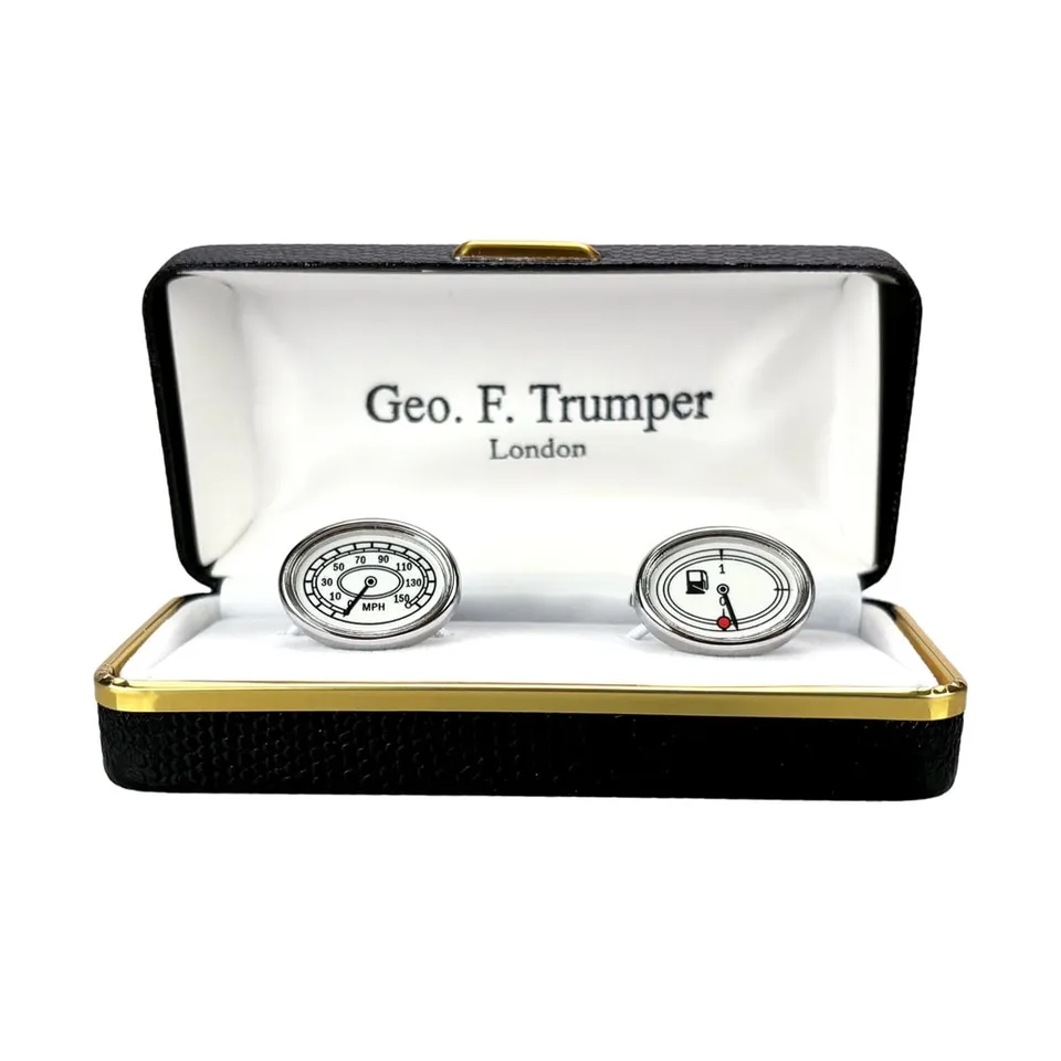 geo-trumper-speedometer-cufflinks-manschettenkn-pfe-tacho image 1