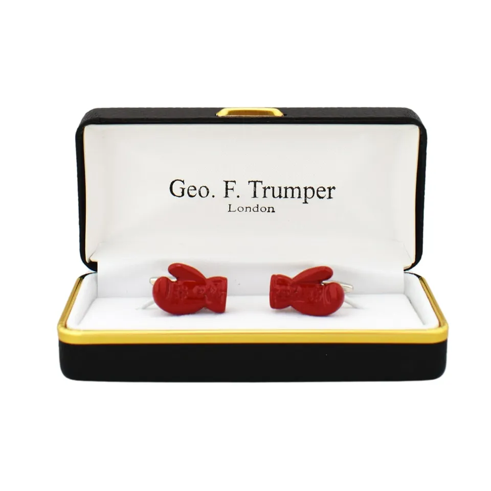 geo-trumper-rote-boxhandschuh-manschettenkn-pfe image 1