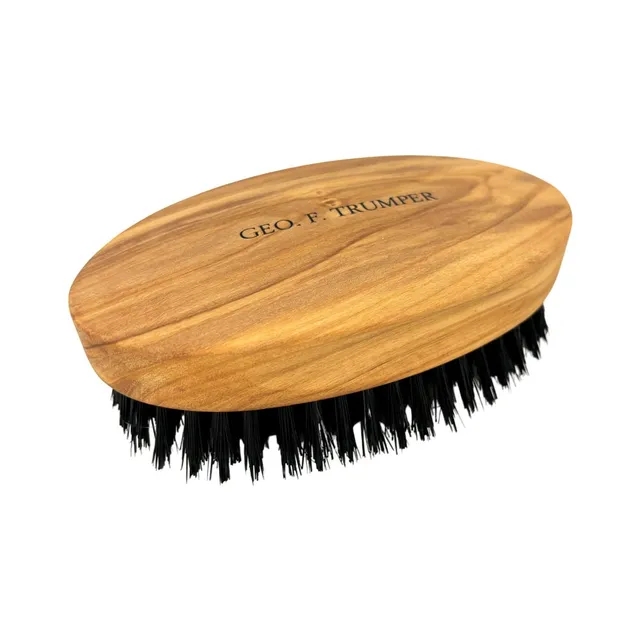 geo-trumper-olive-wood-military-haarb-rste-naturborsten image 1