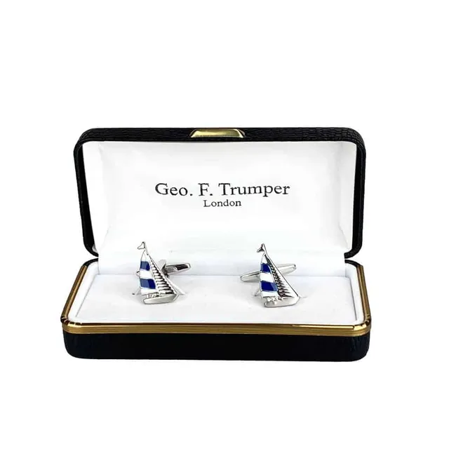 geo-trumper-blue-yacht-manschettenkn-pfe-cufflinks-mit-box image 1