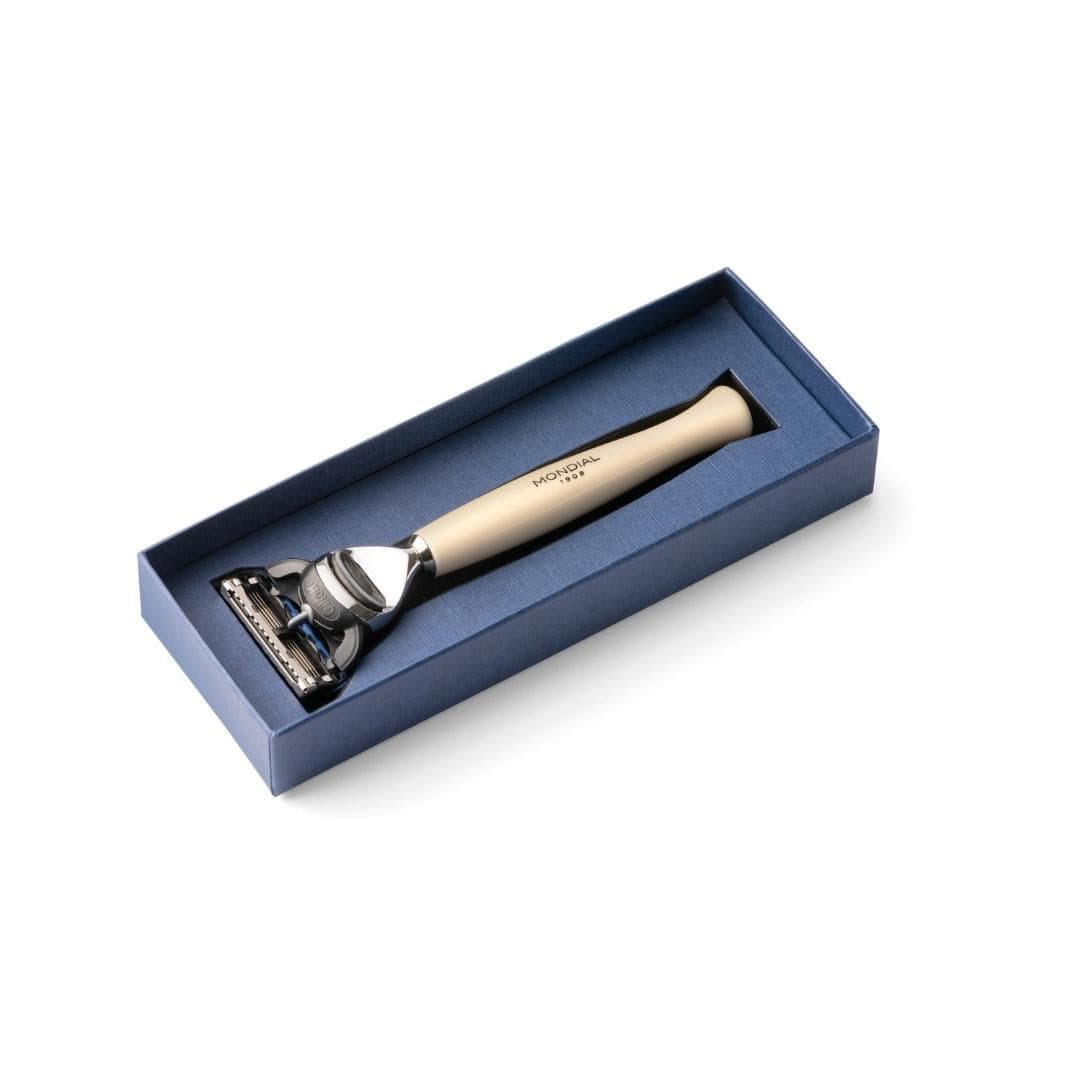 mondial-baylis-systemrasierer-griff-ivory-resin-f-r-fusion-mach3 image 2