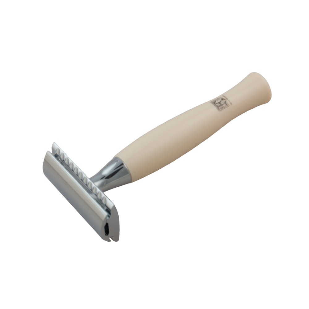 geo-trumper-pb-rasierer-simulated-ivory-rasierhobel-mach-3-fusion image 2