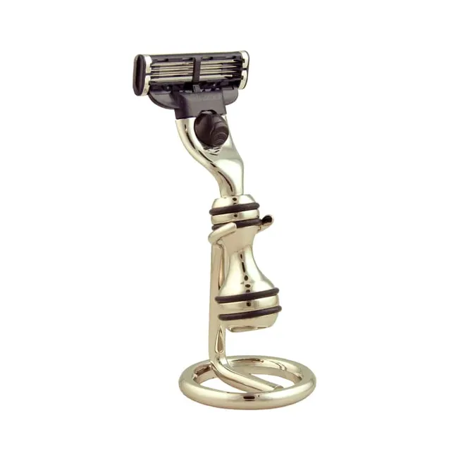 geo-trumper-mach-3-mini-travel-rasierer-mit-st-nder image 1