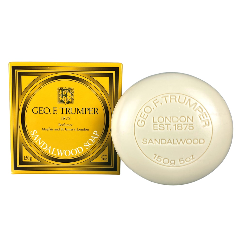 geo-trumper-sandalwood-bath-soap-bade-seife-150g image 1