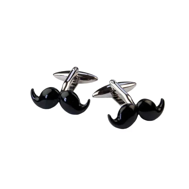 geo-trumper-black-moustache-manschettenkn-pfe-mit-box image 1
