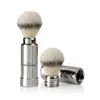 mondial-reisepinsel-chrom-metall-mit-tube-ecosilvertip image 1