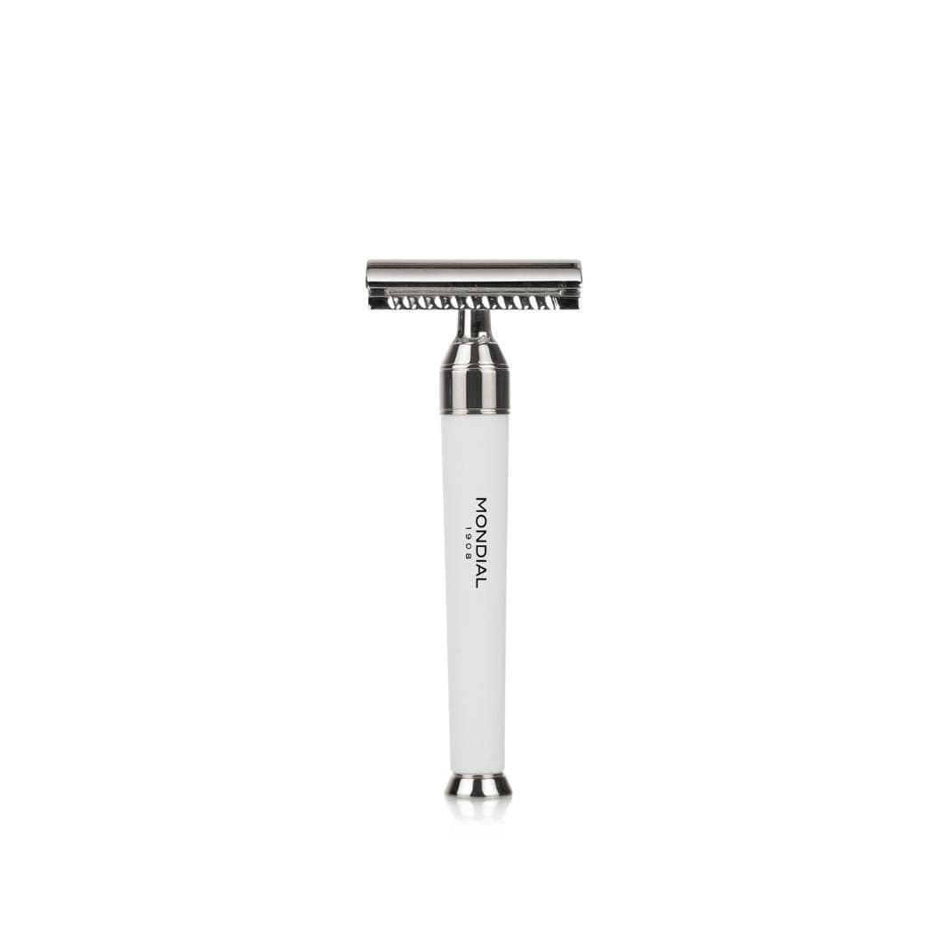 mondial-premium-white-rasierset-4-teilig-chrom-mit-super-badger-pinsel-und-hobel image 2