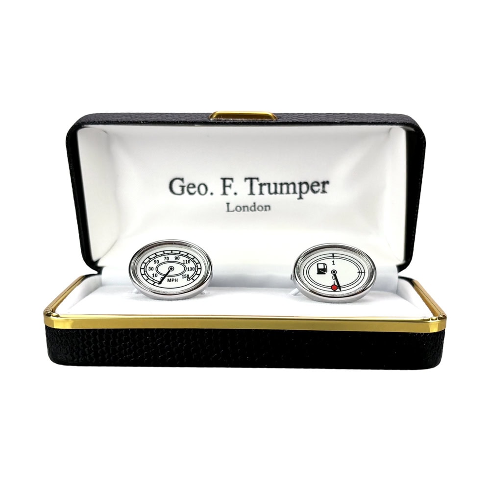 geo-trumper-speedometer-cufflinks-manschettenkn-pfe-tacho image 1