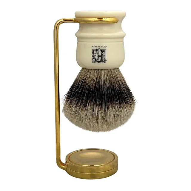 geo-trumper-set-3-pinsel-st-nder-gold-mit-cb2-super-badger-pinsel image 1