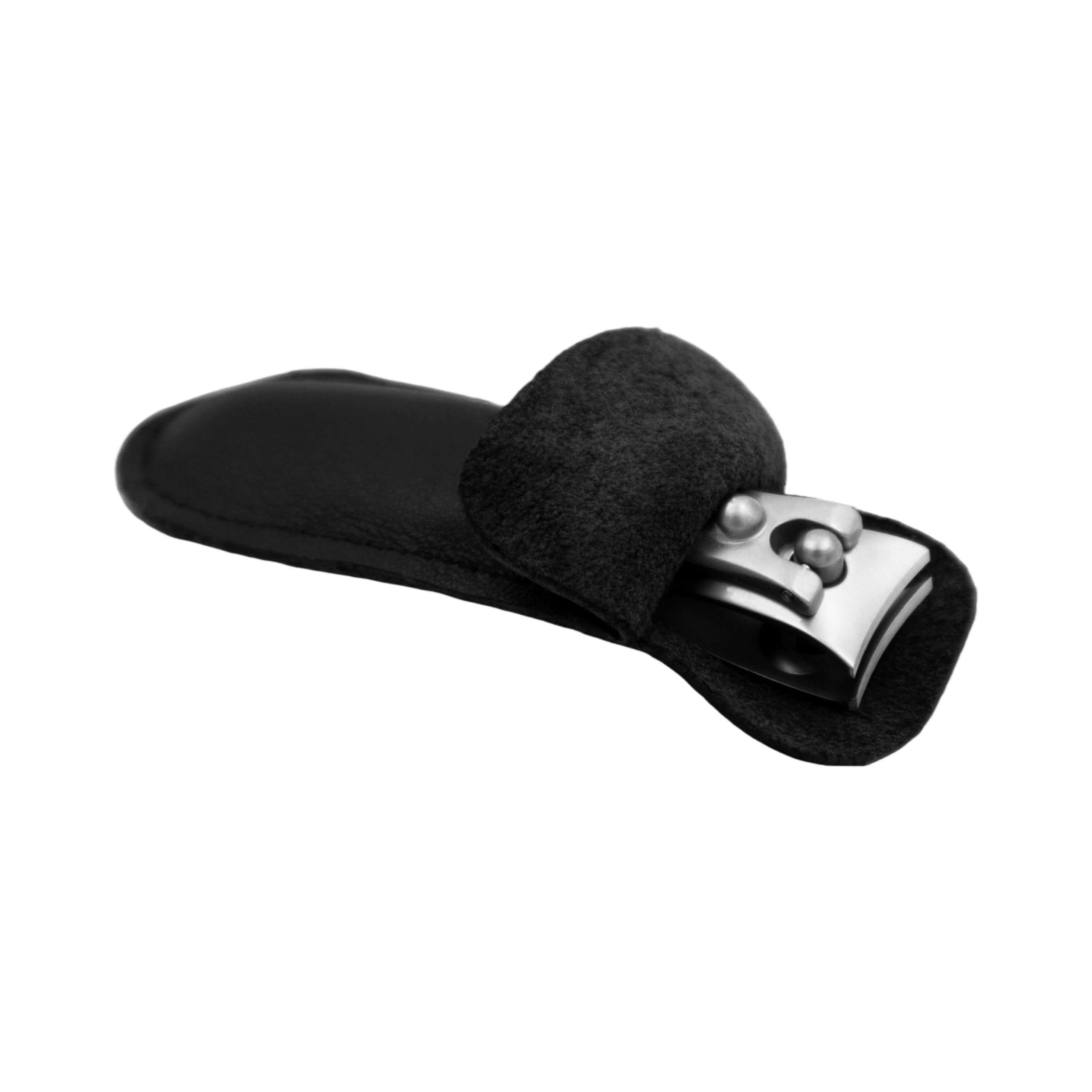 dovo-nagelknipser-504-gro-edelstahl-mit-schwarzer-lederstulpe image 6
