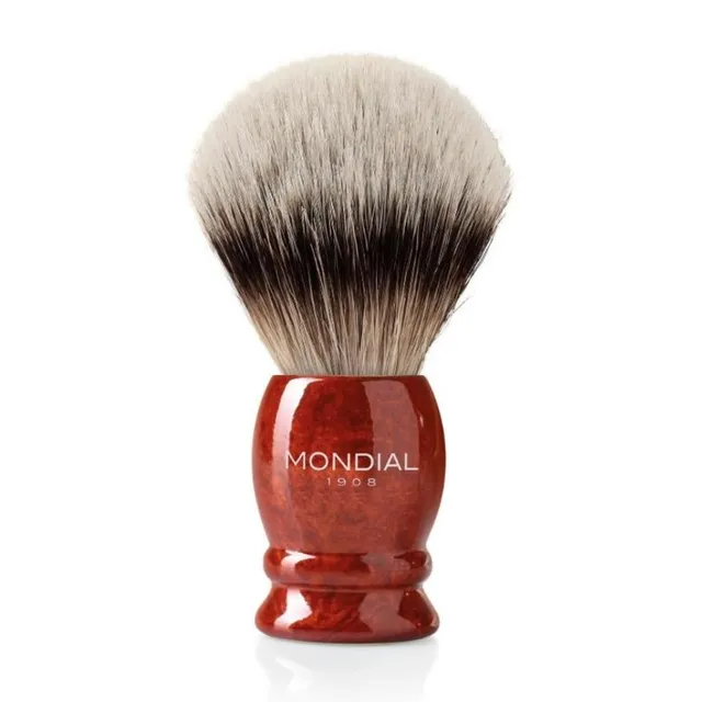 mondial-1908-luxury-rasierpinsel-briar-wurzelholz-high-mountain-badger image 1