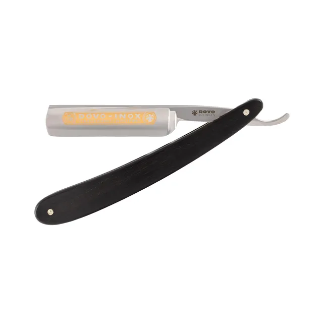 dovo-inox-ebenholz-rasiermesser-5-8-zoll-edelstahl-rundkopf image 1