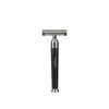 mondial-premium-rasierset-schwarz-chrom-mit-super-badger-pinsel-hobel-und-schale image 2