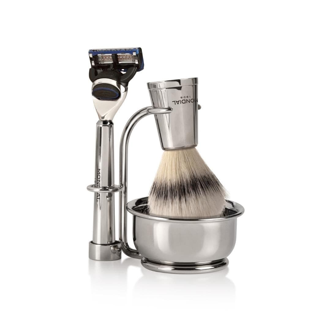 mondial-1908-vespucci-rasierset-4-teilig-super-badger-chrom image 1